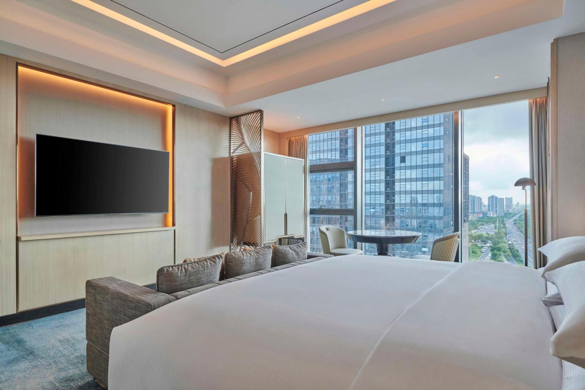 ホテル Hilton Yancheng 塩城 エクステリア 写真